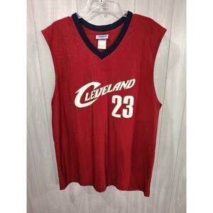NBA Cleveland Cavaliers Number 23 LeBron James Jersey Size L Basketball